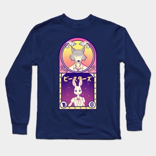 The Wolf and the Rabbit // Anime Animals Tv Show Merch Long Sleeve T-Shirt